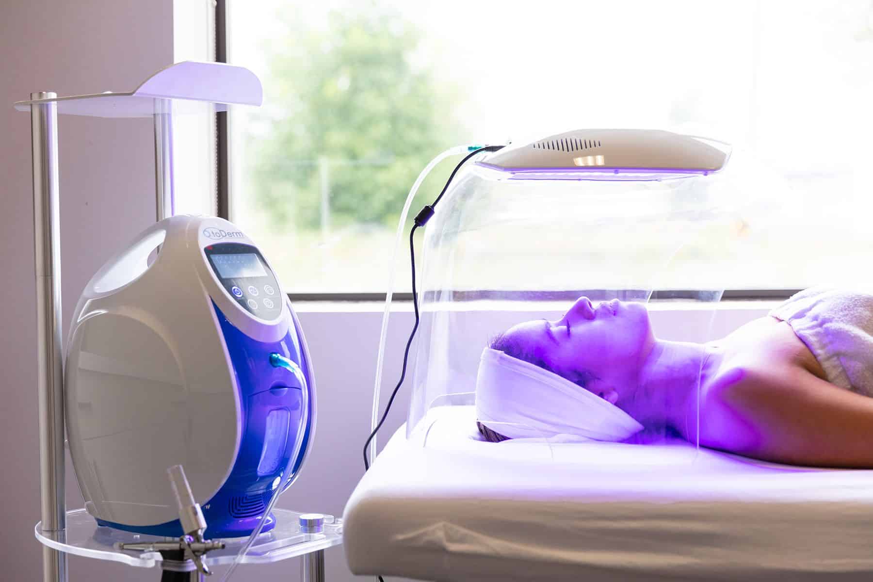 O2toderm | Oxygen Dome + Led Therapy, Spa St. James